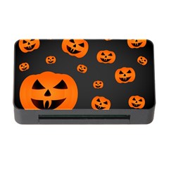 Halloween Pumpkin Autumn Fall Memory Card Reader With Cf by Sapixe