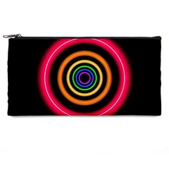 Neon Light Abstract Pattern Lines Pencil Cases by Sapixe