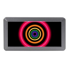 Neon Light Abstract Pattern Lines Memory Card Reader (mini) by Sapixe