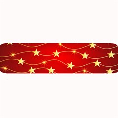 Stars Background Christmas Decoration Large Bar Mats by Sapixe