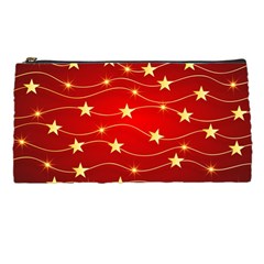 Stars Background Christmas Decoration Pencil Cases by Sapixe