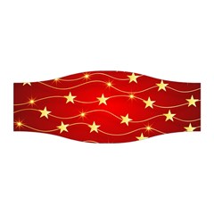 Stars Background Christmas Decoration Stretchable Headband by Sapixe