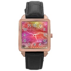 Background Wallpaper Abstract Rose Gold Leather Watch  by Sapixe