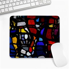 Art Bright Lead Glass Pattern Large Mousepads by Sapixe