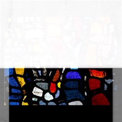 Art Bright Lead Glass Pattern Rectangular Jigsaw Puzzl by Sapixe