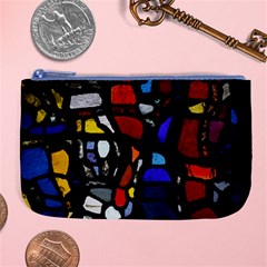 Art Bright Lead Glass Pattern Large Coin Purse by Sapixe