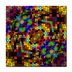 Color Mosaic Background Wall Tile Coasters by Sapixe