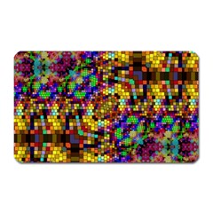 Color Mosaic Background Wall Magnet (rectangular) by Sapixe