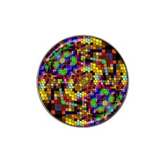 Color Mosaic Background Wall Hat Clip Ball Marker by Sapixe