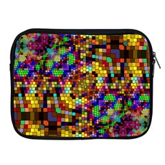 Color Mosaic Background Wall Apple Ipad 2/3/4 Zipper Cases by Sapixe