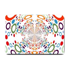 Wallpaper Pattern Colorful Color Small Doormat  by Sapixe