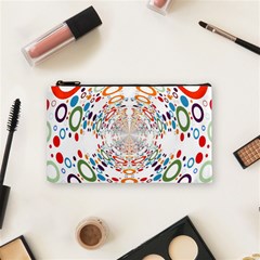 Wallpaper Pattern Colorful Color Cosmetic Bag (small) by Sapixe