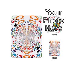 Wallpaper Pattern Colorful Color Playing Cards 54 (mini) by Sapixe