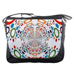 Wallpaper Pattern Colorful Color Messenger Bag by Sapixe