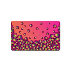 Wallpaper Background Funny Texture Magnet (name Card) by Sapixe