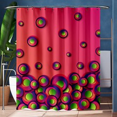 Wallpaper Background Funny Texture Shower Curtain 60  X 72  (medium)  by Sapixe