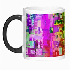 Color Abstract Artifact Pixel Morph Mugs