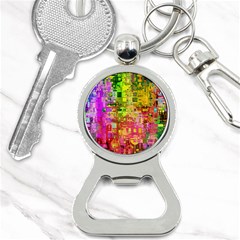 Color Abstract Artifact Pixel Bottle Opener Key Chains