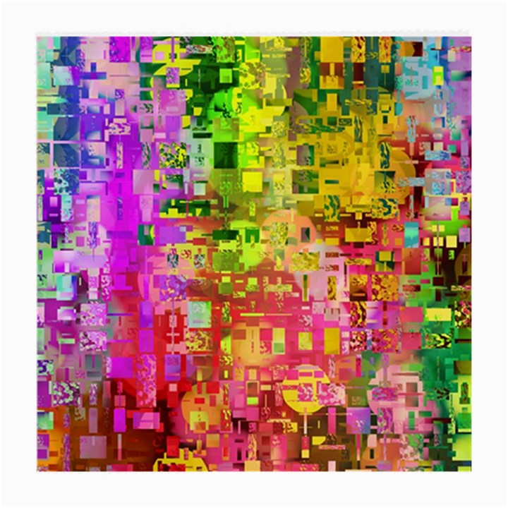 Color Abstract Artifact Pixel Medium Glasses Cloth