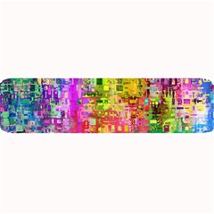 Color Abstract Artifact Pixel Large Bar Mats