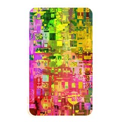 Color Abstract Artifact Pixel Memory Card Reader (Rectangular)