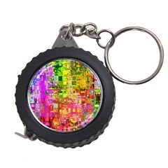 Color Abstract Artifact Pixel Measuring Tape by Sapixe