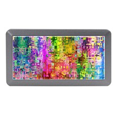 Color Abstract Artifact Pixel Memory Card Reader (Mini)