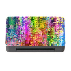 Color Abstract Artifact Pixel Memory Card Reader with CF