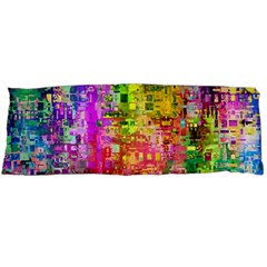 Color Abstract Artifact Pixel Body Pillow Case (Dakimakura)