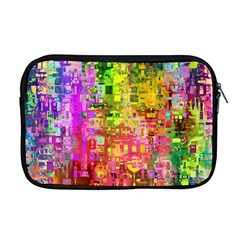 Color Abstract Artifact Pixel Apple MacBook Pro 17  Zipper Case