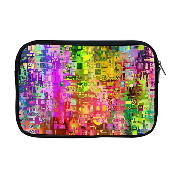 Color Abstract Artifact Pixel Apple MacBook Pro 17  Zipper Case