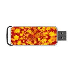 Christmas Star Advent Background Portable Usb Flash (two Sides) by Sapixe