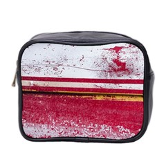 Boat Chipped Close Up Damaged Mini Toiletries Bag (two Sides)