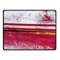 Boat Chipped Close Up Damaged Fleece Blanket (small) by Sapixe