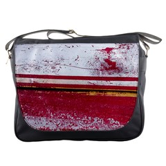 Boat Chipped Close Up Damaged Messenger Bag by Sapixe