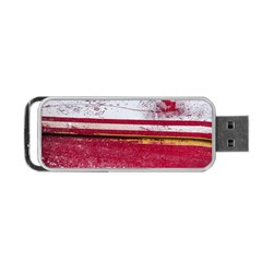 Boat Chipped Close Up Damaged Portable Usb Flash (one Side) by Sapixe