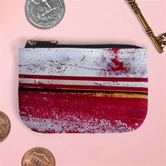 Boat Chipped Close Up Damaged Mini Coin Purse by Sapixe