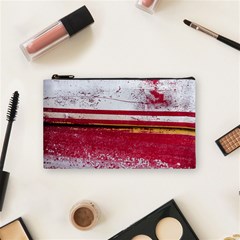 Boat Chipped Close Up Damaged Cosmetic Bag (small) by Sapixe