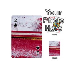 Boat Chipped Close Up Damaged Playing Cards 54 (mini) by Sapixe