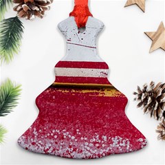 Boat Chipped Close Up Damaged Christmas Tree Ornament (two Sides) by Sapixe