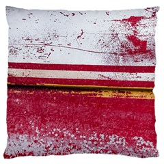 Boat Chipped Close Up Damaged Large Flano Cushion Case (two Sides) by Sapixe