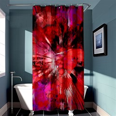 Color Abstract Background Textures Shower Curtain 36  X 72  (stall)  by Sapixe