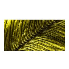 Feather Macro Bird Plumage Nature Satin Wrap by Sapixe