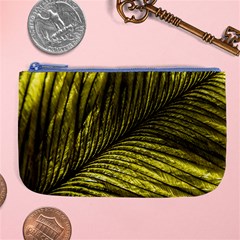 Feather Macro Bird Plumage Nature Large Coin Purse by Sapixe