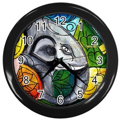 Graffiti The Art Of Spray Mural Wall Clock (black) by Sapixe