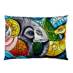 Graffiti The Art Of Spray Mural Pillow Case by Sapixe