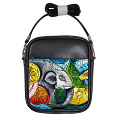 Graffiti The Art Of Spray Mural Girls Sling Bag by Sapixe