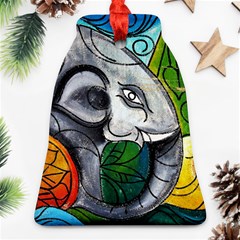 Graffiti The Art Of Spray Mural Bell Ornament (two Sides) by Sapixe