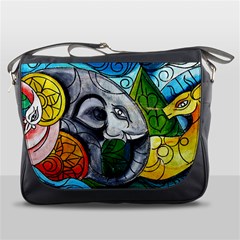 Graffiti The Art Of Spray Mural Messenger Bag by Sapixe