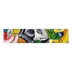 Graffiti The Art Of Spray Mural Velvet Scrunchie by Sapixe